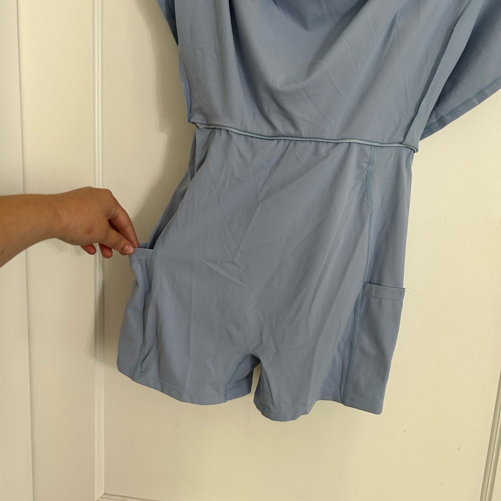 HALARA Light Gray Blue Athletic Dress - Picture 8 of 13
